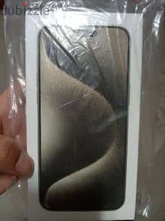 iphone 15 pro max 256 sealed middle east version from ksa
