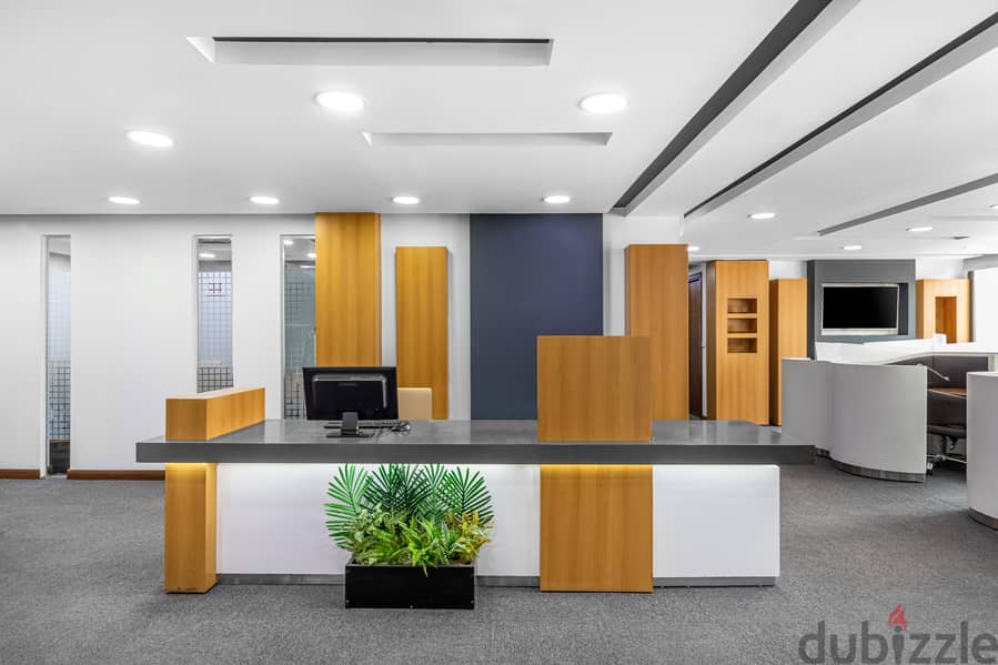 Private office space for 5 persons in Arkan Plaza 2
