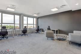 Private office space for 3 persons in Maadi Club 0
