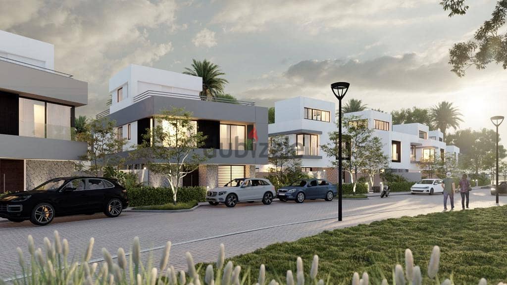 Own a 390 sqm townhouse with immediate receipt in the most luxurious and powerful developed compound in New Mansoura, in comfortable installments and 1