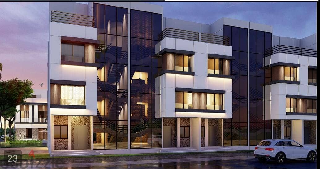 Own a 390 sqm townhouse with immediate receipt in the most luxurious and powerful developed compound in New Mansoura, in comfortable installments and 8