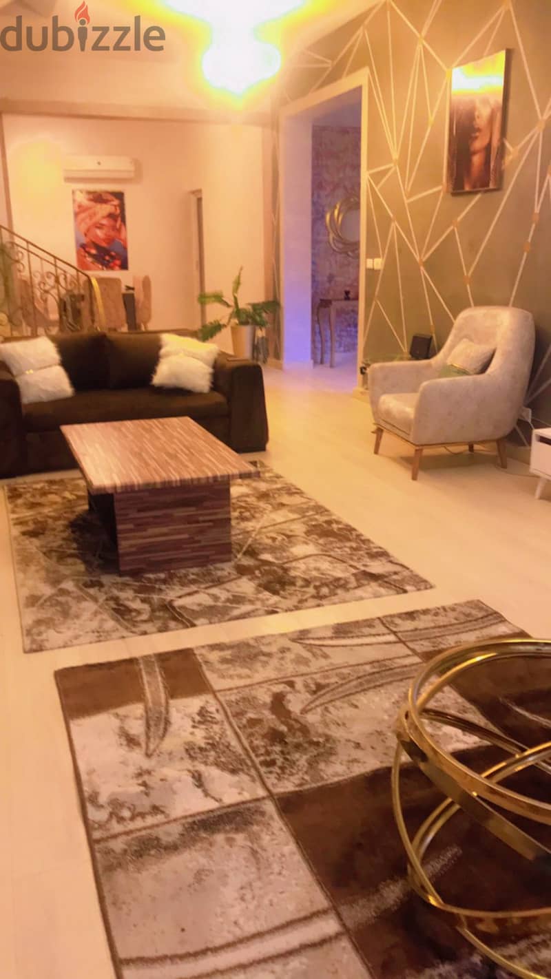 Furnished villa for rent in Beverly Hills, 4 rooms and 3 bathrooms, and there is a guard and a housemaid 8
