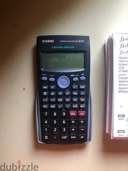 calculator Casio fx 82 es like new 3