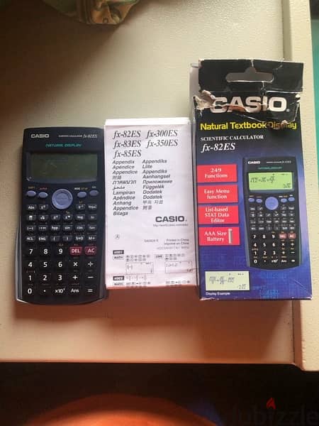 calculator Casio fx 82 es like new 6