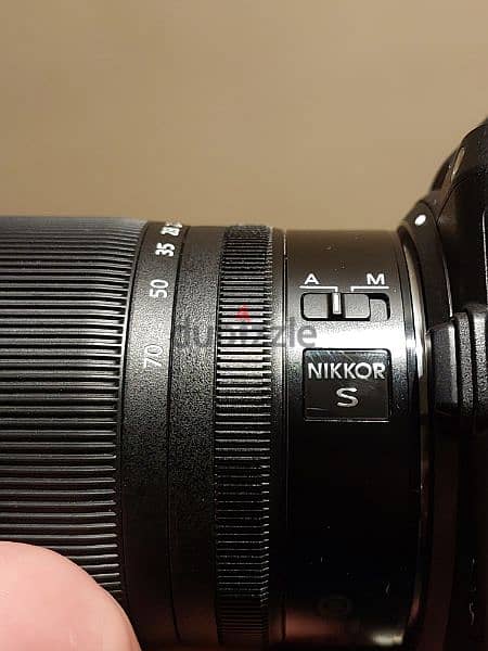 للبيع فقط و ليس للبدل عدسة نيكون ، Nikon Z 24-70 F4 LENS like new 2