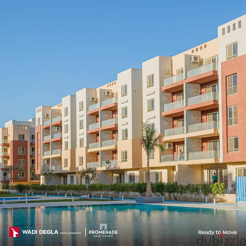 Apartment for sale, 225 sqm ready to move in Promenade New Cairo للبيع 225م استلام فورى في كمبوند بروميناد التجمع الخامس بسعر مميز وأطول فتره سداد 3