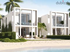 Chalet 95 meters finished ultra modern with a fabulous view directly on Lagoon in North Coast | D Bay | The purest sea | Tatweer Misr | New Launch 0