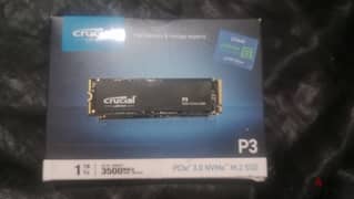 Crusial SSD Hard Disk NVMe 1 TB 0