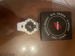 wristwatch Casio white g shock 0