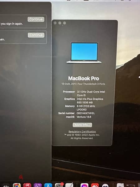 MacBook Pro Touch Bar 2017 2