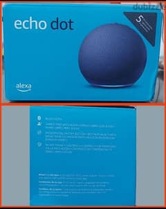Amazon Alexa Echo Dot 5th Generation (SEALED) اليكسا