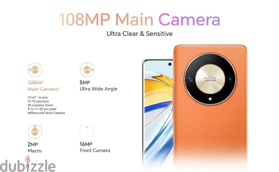 HONOR X9b 5G 12GB+256GB Sunrise Orange Dual Card 1