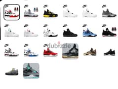 Jordan 4 All colors Available All Sizes Available!!