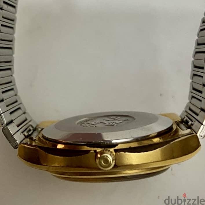 Omega -Seamaster Day/Date Gold Plated 1020 caliber - 196.0200 لن تتكرر 4