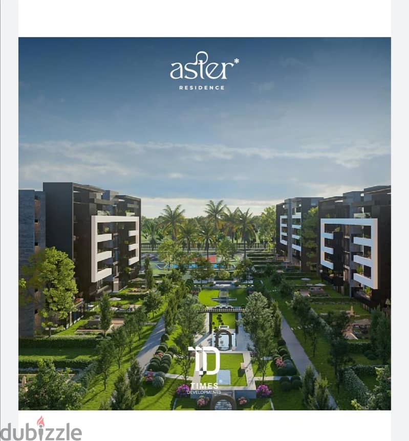 شقة للبيع 155م في كمبوند Aster Residence New Cairo بمقدم 10% فقط 4