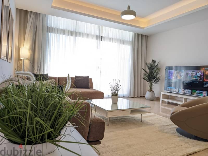 furnished apartment for rent in CairoFestival Aura 4