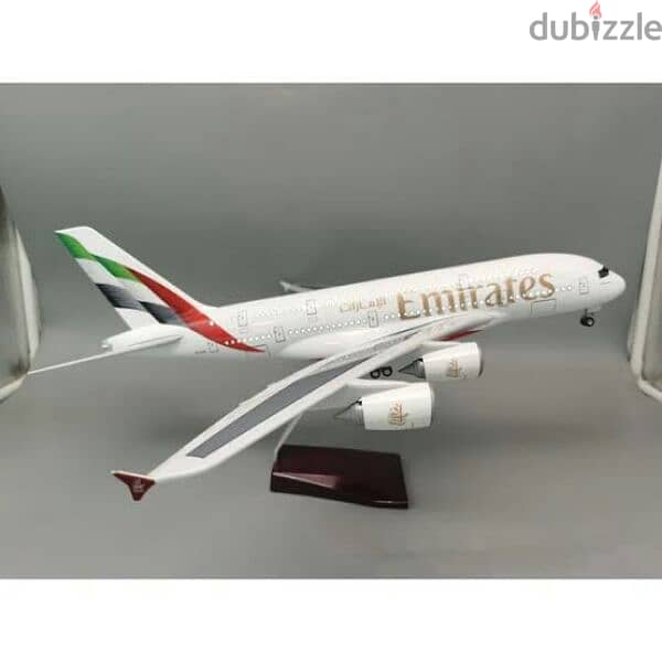 emirates airbus A380 diecast metal model aviation aircraft 1