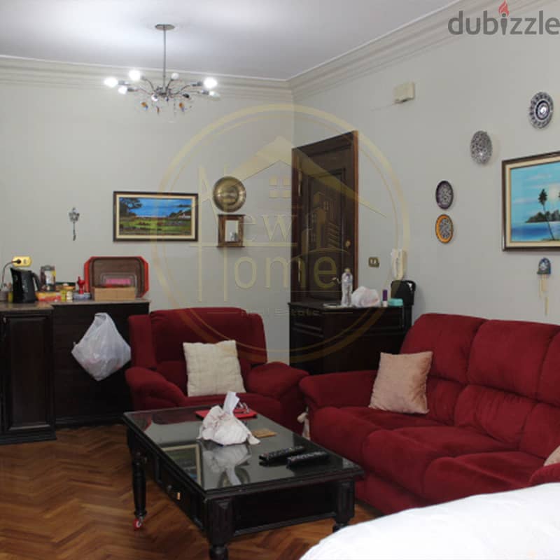 شقة دوبلكس للبيع 236 م -سموحة- شارع فوزى معاذ الرئيسى 4