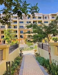 For sale, an apartment of 218 meters in Compound Saray, under the management of Nasr City Housing and Development Company, with a 10% down payment, an