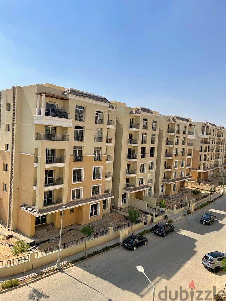 For sale, an apartment of 218 meters in Compound Saray, under the management of Nasr City Housing and Development Company, with a 10% down payment, an 2