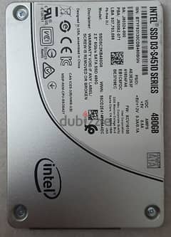 480G SSD INTEL SATA3 2.5inch disk drive