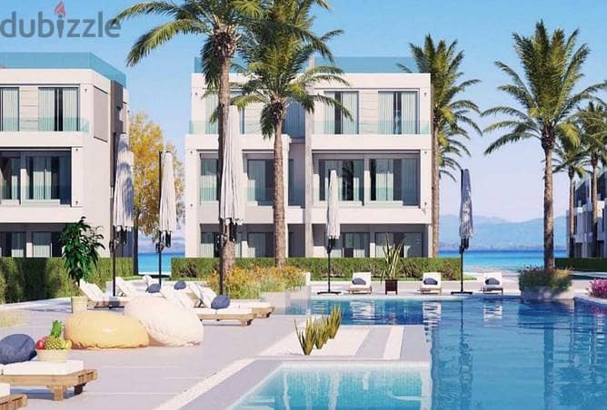 Villa with the lowest down payment and longest downtime in La Vista Ras Al Hekma - Lavista Bay East Distinctive view on the Crystal Lagoon and fully f 1