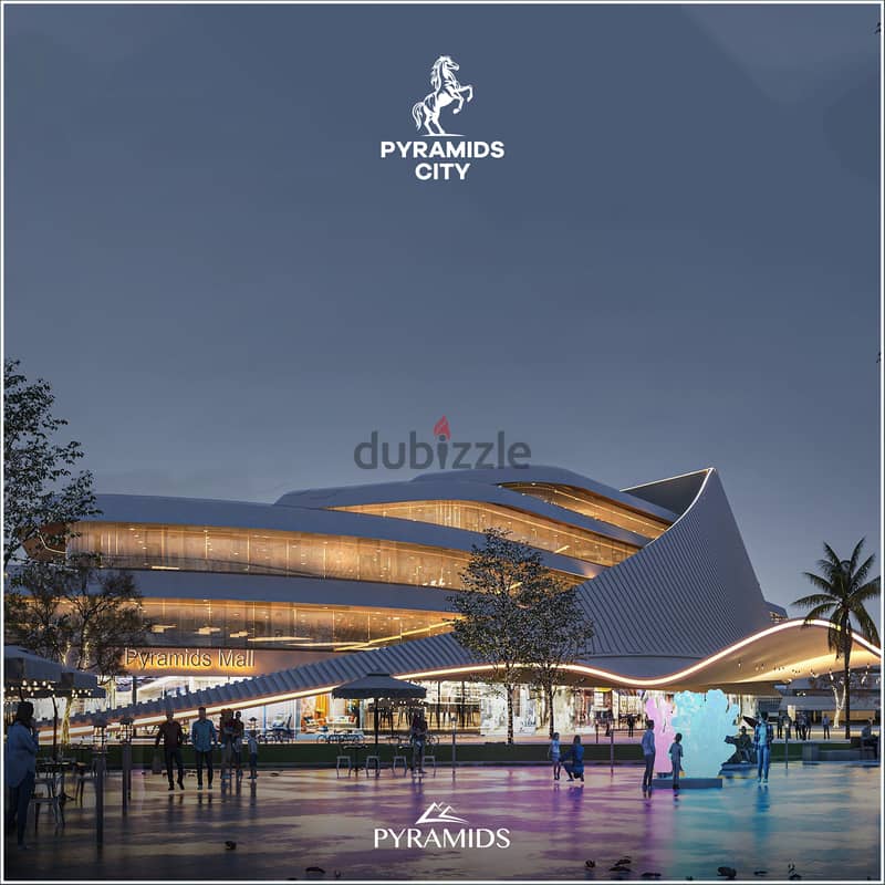 Commercial shop in the largest mega mall, Pyramids City, in the administrative capital on the Suez Road directly, with a return of up to 22% and the l 11