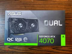 Asus Nvidia RTX 4070 12GB GDDR6X OC Edition GPU Sealed