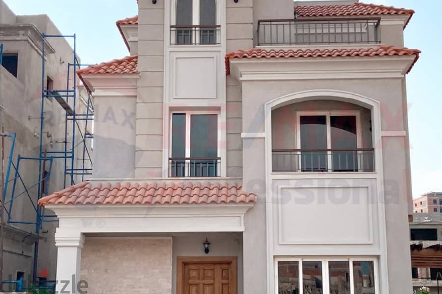 Villa for sale, 405 square meters, in Al Furat Villas, Smouha - a distinctive model - with payment facilities over 3 years 19