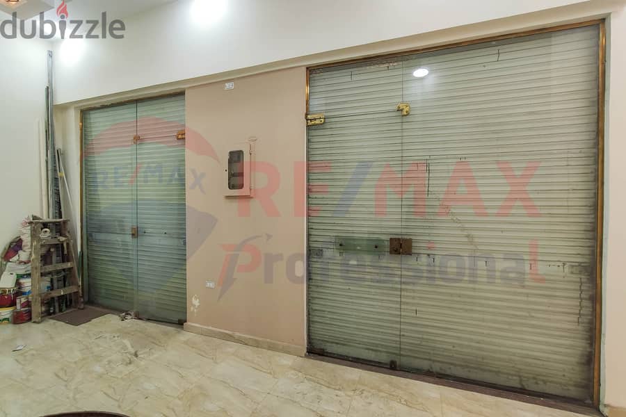 Shop for rent, 27 m, Al-Jawaher Street (steps from the tram) 3