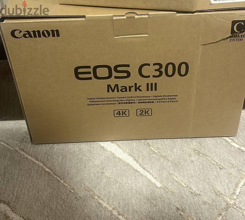 Canon EOS C300 Mark III Digital Cinema Camera Body (EF Lens Mount) 1