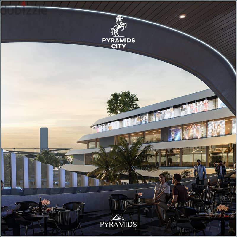 "Your commercial unit is on the ground floor, first row directly overlooking the Green River in the largest commercial mega mall, Pyramids City, 8