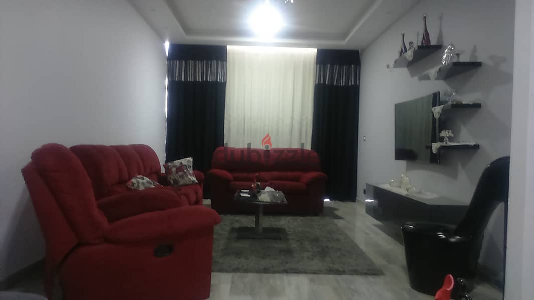 For Rent Furnished Apartment 220 M2 in Compound Waterway 10
