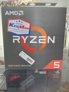 بروسيسور اي ام دي رايزن 5 5600 جديد متبرشم بضمان AMD RYZEN 5 5600X