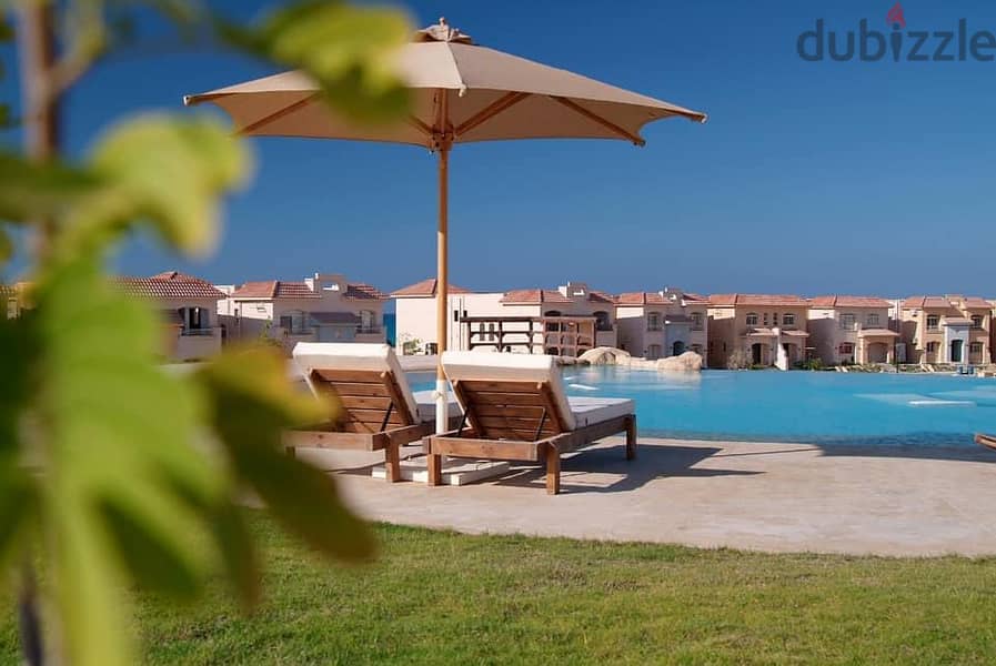 Penthouse 161m with Roof 117m for sale seaview  in Telal el North Coast Fully Finished 3