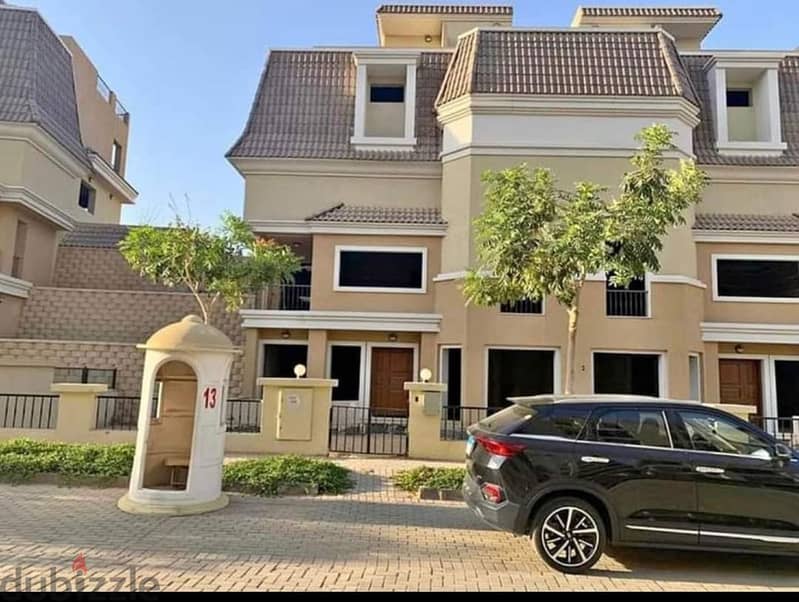 Villa for sale 212m in installments in Saray Compound New Cairo 2