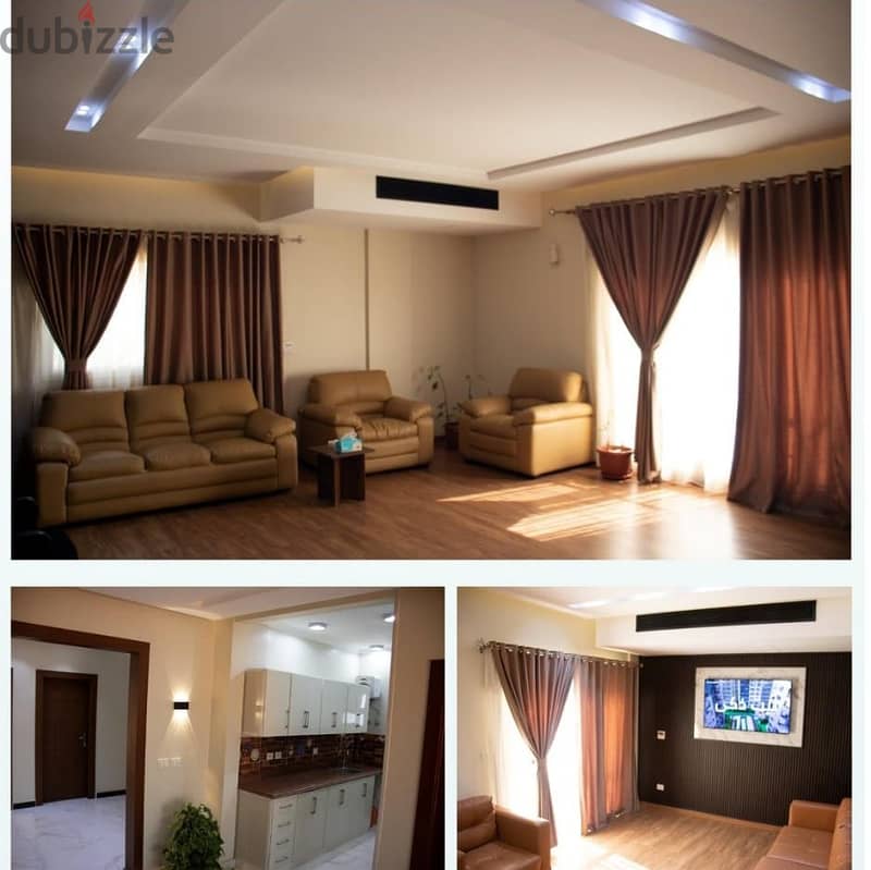 Pay 299 thousand EGP and live in a finished apartment inside a compound and pay the rest in installments at your convenience, for sale in the capital, 1