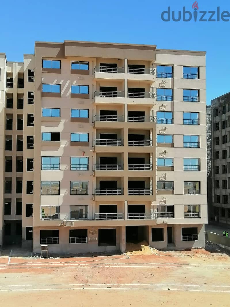 Pay 299 thousand EGP and live in a finished apartment inside a compound and pay the rest in installments at your convenience, for sale in the capital, 18