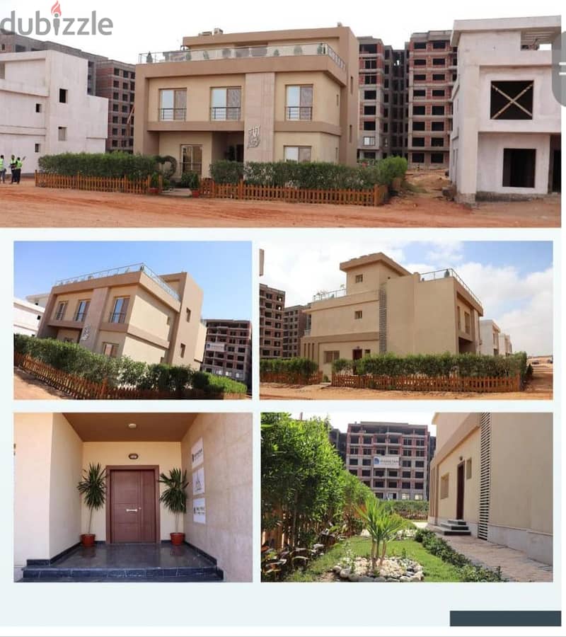 Pay 288 thousand EGP and live in an apartment for sale, finished, inside a compound, and pay the rest at your convenience, for sale in the capital, re 14