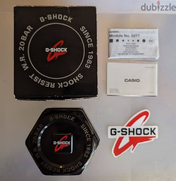 Casio G-Shock Watch Black Original 3