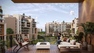 Own a 199-meter apartment with a garden view in comfortable installments over 9 years in “City Oval” Compound
