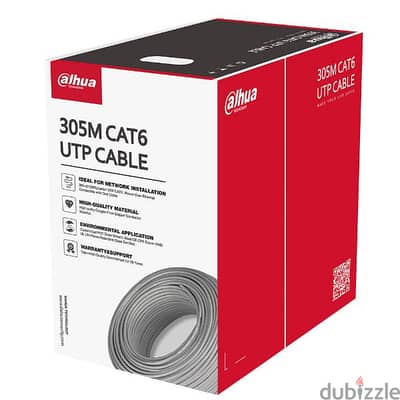 cat6 dahua 305m