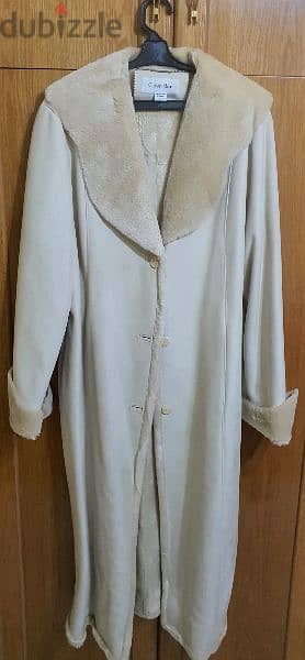 Like new Calvin Klein full length coat