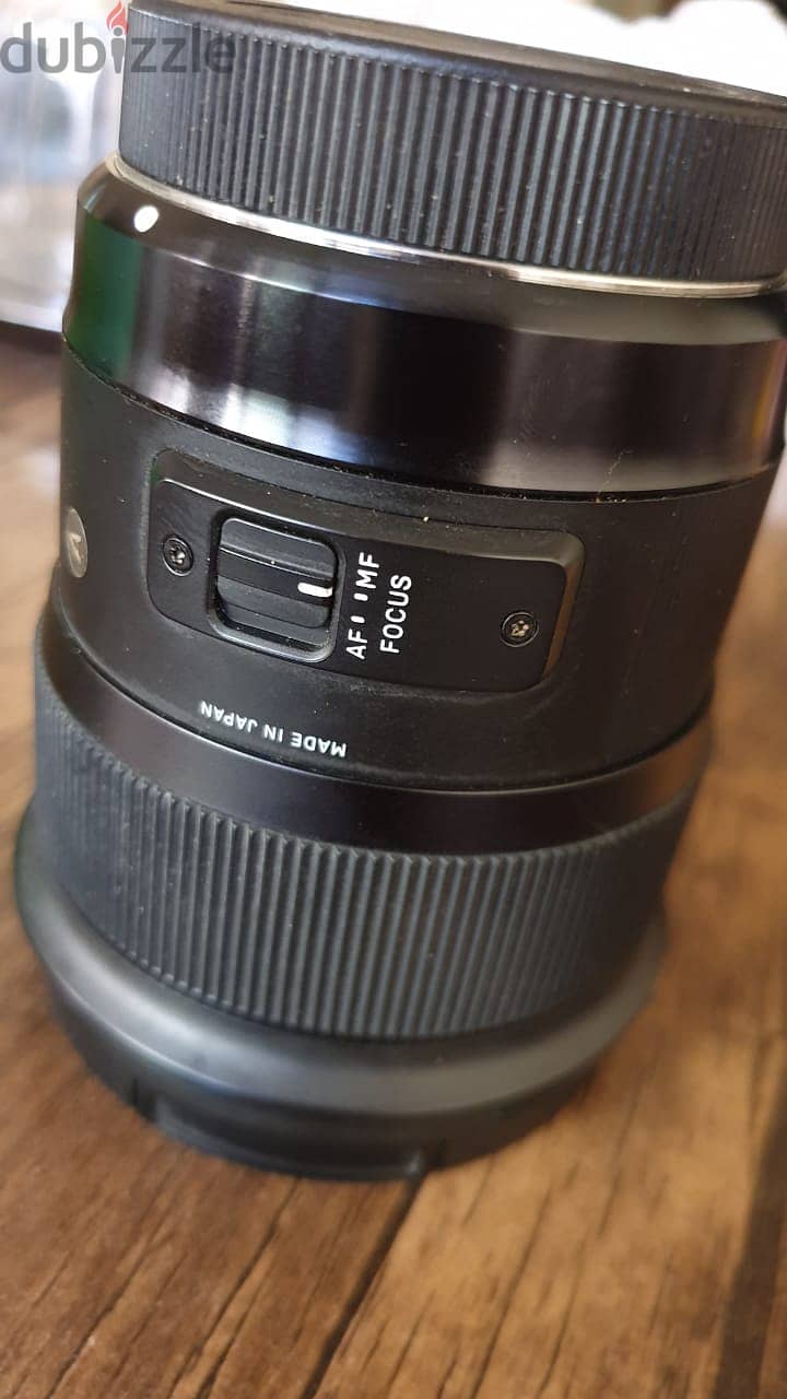 Sigma 24mm f/1.4 DG HSM Art Lens for Canon EF عدسة كانون سيجما 6