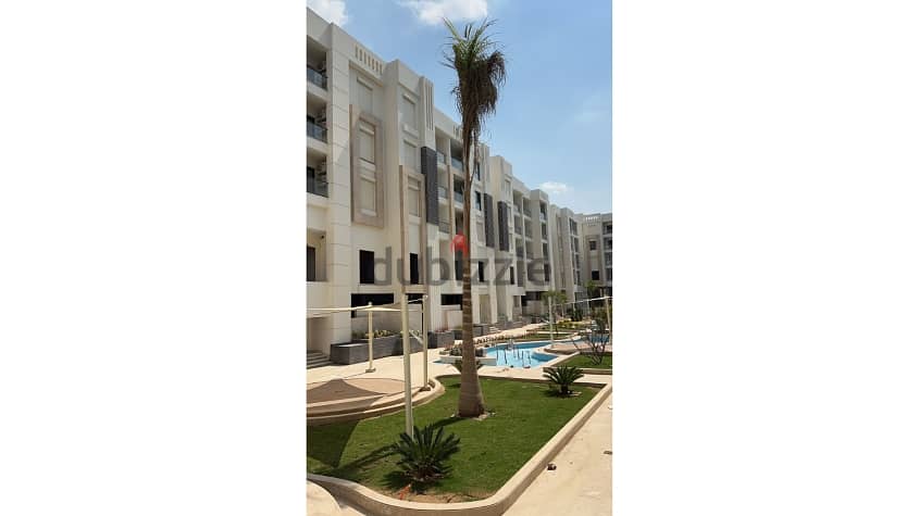 5 years installments for a unique finished studio with air conditioners and a view garden in Aljar Sheraton Compound 13