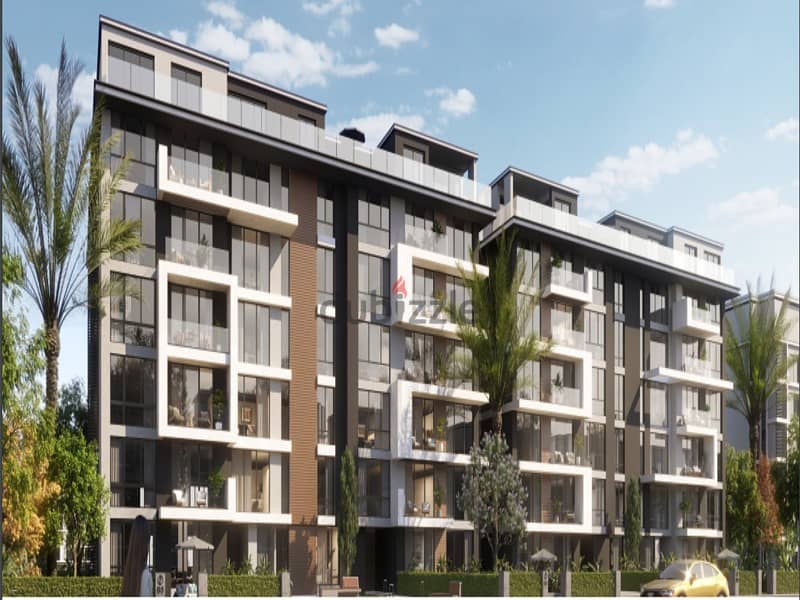 Own an apartment with a private garden area, receipt for one year, with a 10% down payment and equal installments in the heart of the community - Cree 10