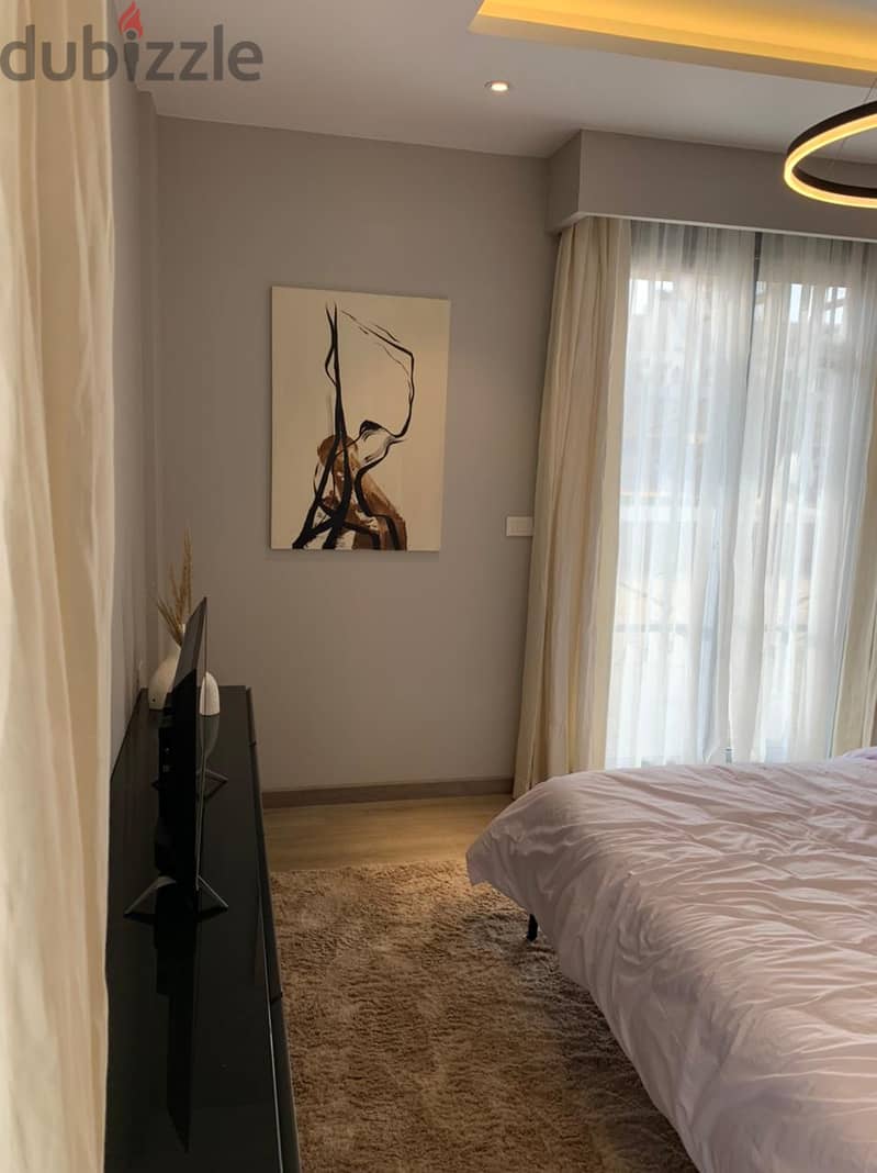 Apartment 175m next to Hyper One, immediate receipt, finished with air conditioners, including club and garage in Sheikh Zayed, Dorra Village West, in 4