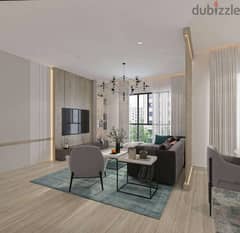 Apartment 125 sqm, super luxurious, finished ((installments over 8 years)) from Sodic East Shorouk
