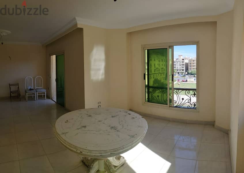 Apartment for sale in New Cairo, District 3/4, near Fatima Sharbatly and Arbella Plaza  View Garden  First residence  In front of me 2