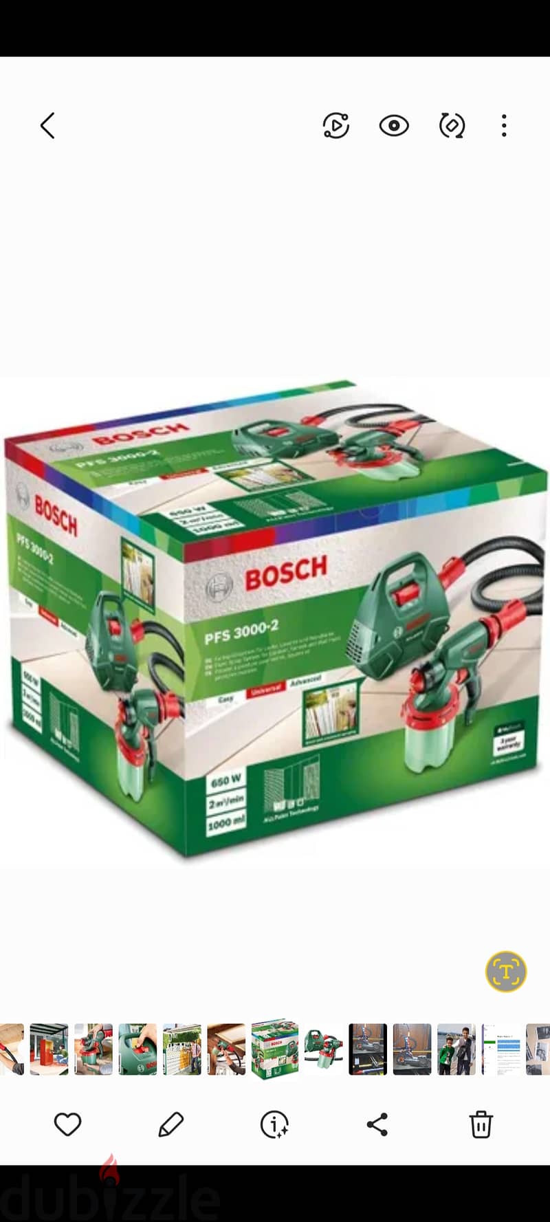 Bosch spray painter 5